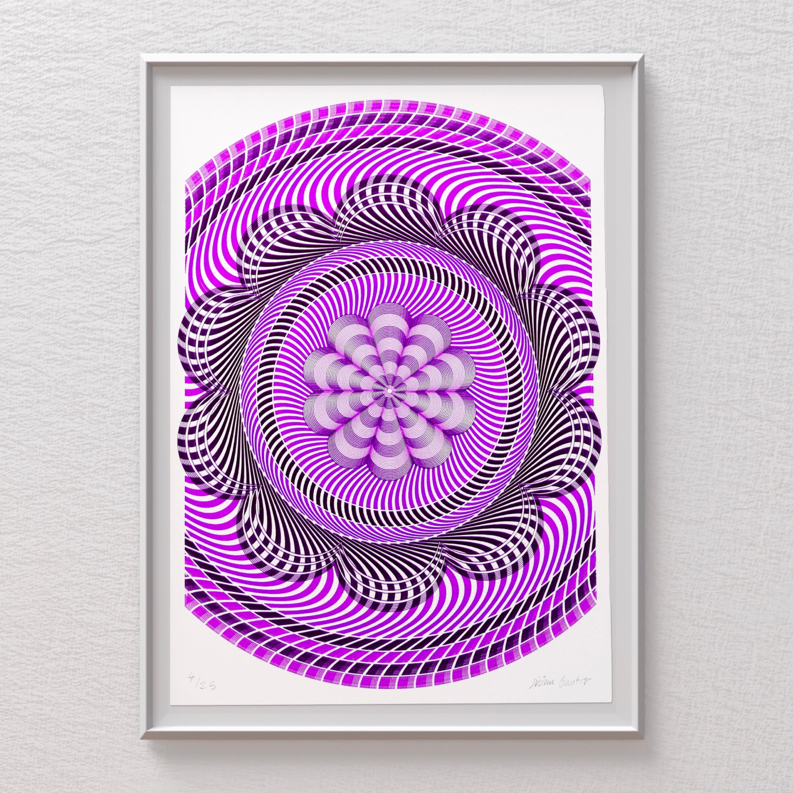 Flinqué Mosaïque Purple