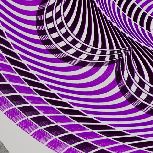 Flinqué Mosaïque Purple · vue 5