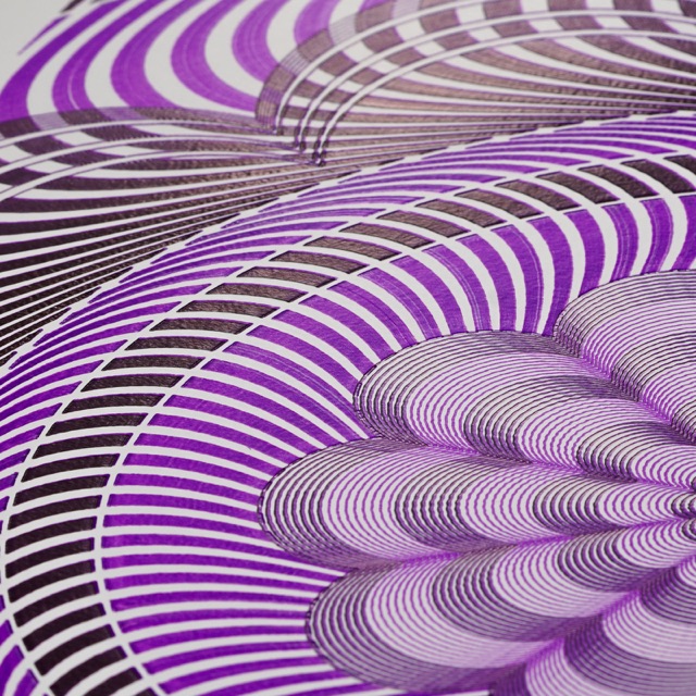 Flinqué Mosaïque Purple · vue 8