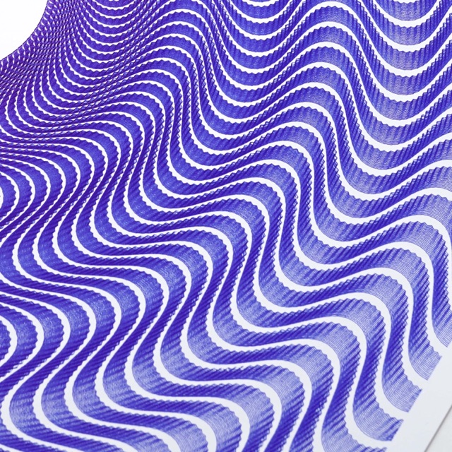 Guilloché Faible Amplitude Blue · vue 5