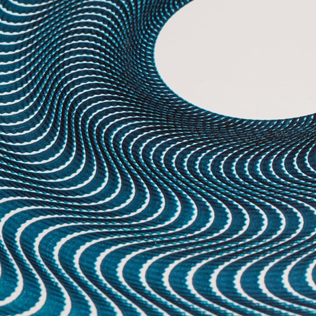 Guilloché Faible Amplitude Jade · vue 3