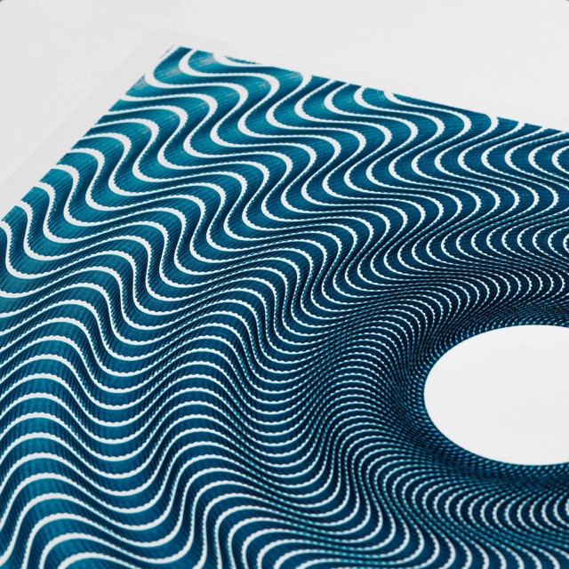 Guilloché Faible Amplitude Jade · vue 4