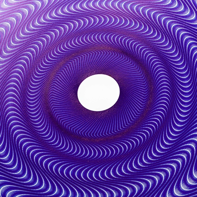 Guilloché Haute Amplitude Blue · vue 3