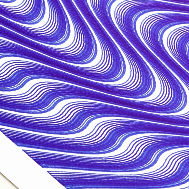 Guilloché Haute Amplitude Blue · vue 5