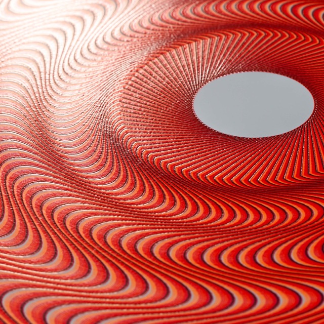 Guilloché Haute Amplitude Orange · vue 4