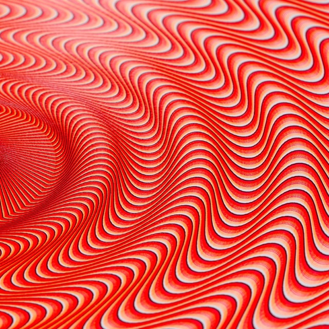 Guilloché Haute Amplitude Orange · vue 8