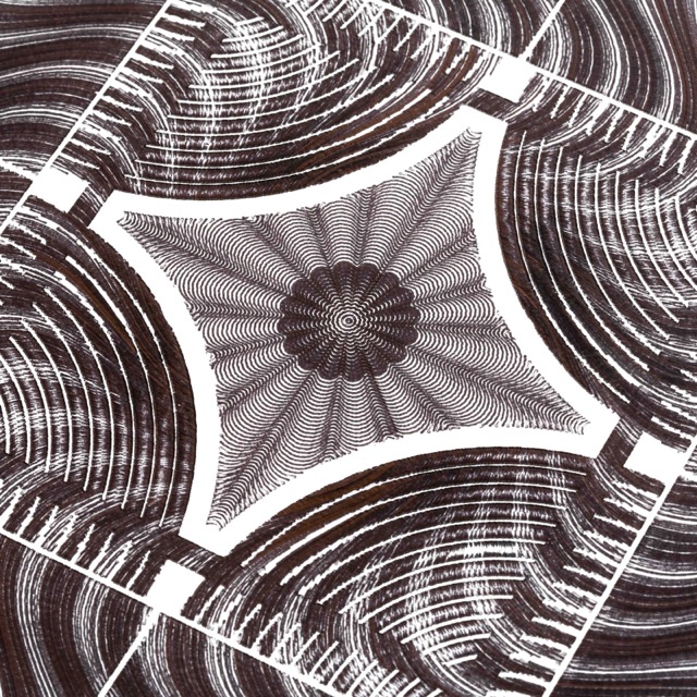 Guilloché Mosaïque Black · vue 3
