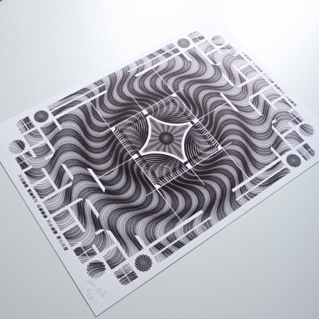 Guilloché Mosaïque Black · vue 8
