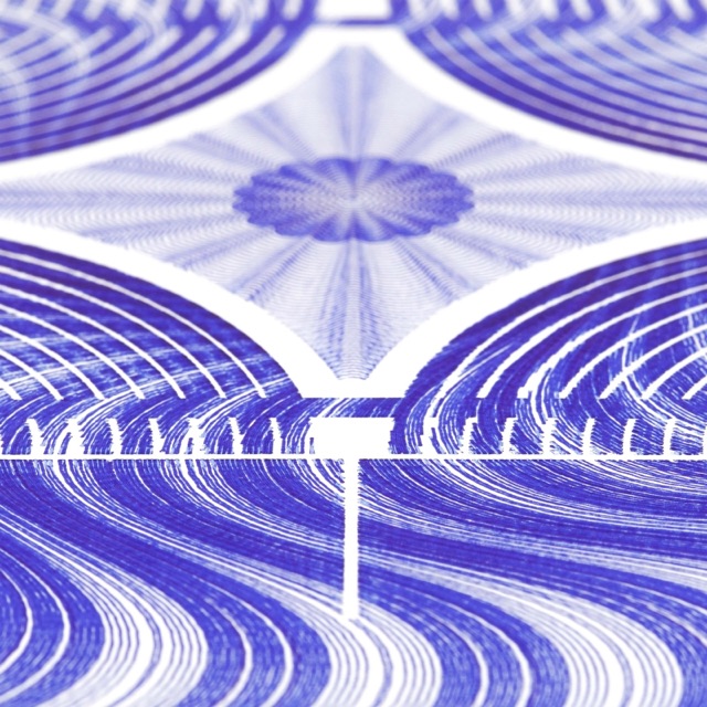 Guilloché Mosaïque Blue · vue 5