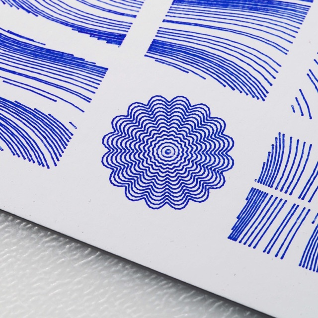 Guilloché Mosaïque Blue · vue 7