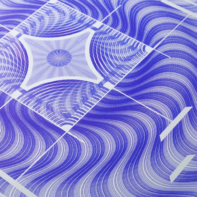 Guilloché Mosaïque Blue · vue 8