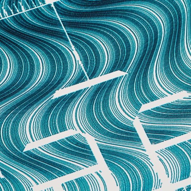 Guilloché Mosaïque Jade · vue 2